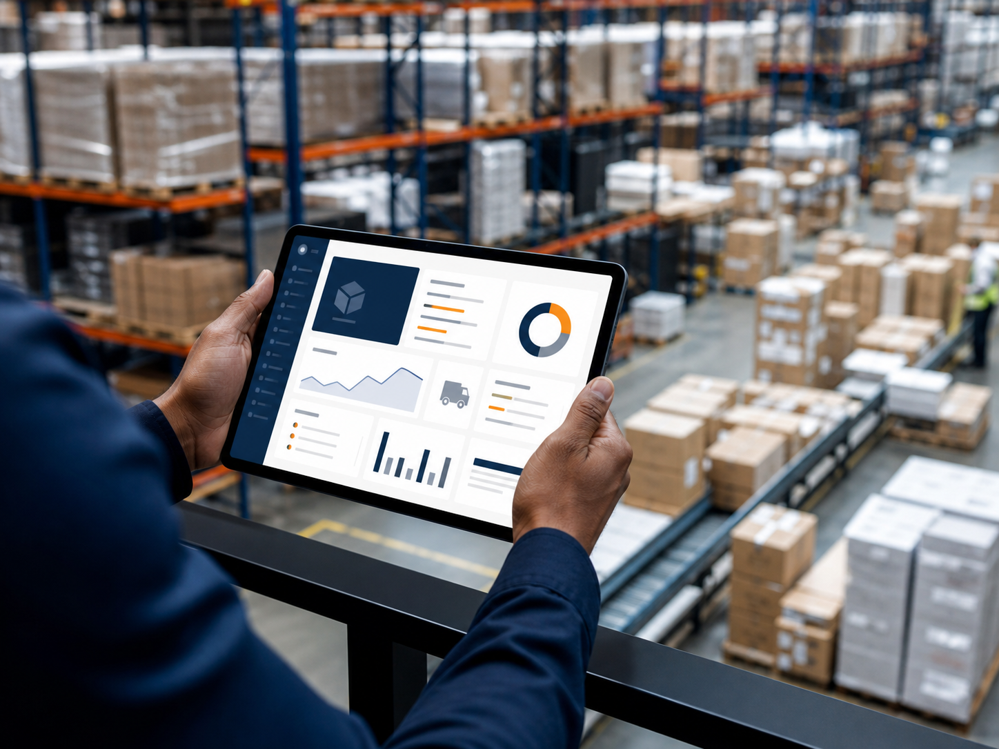 Shipment dashboard used for purchase order management