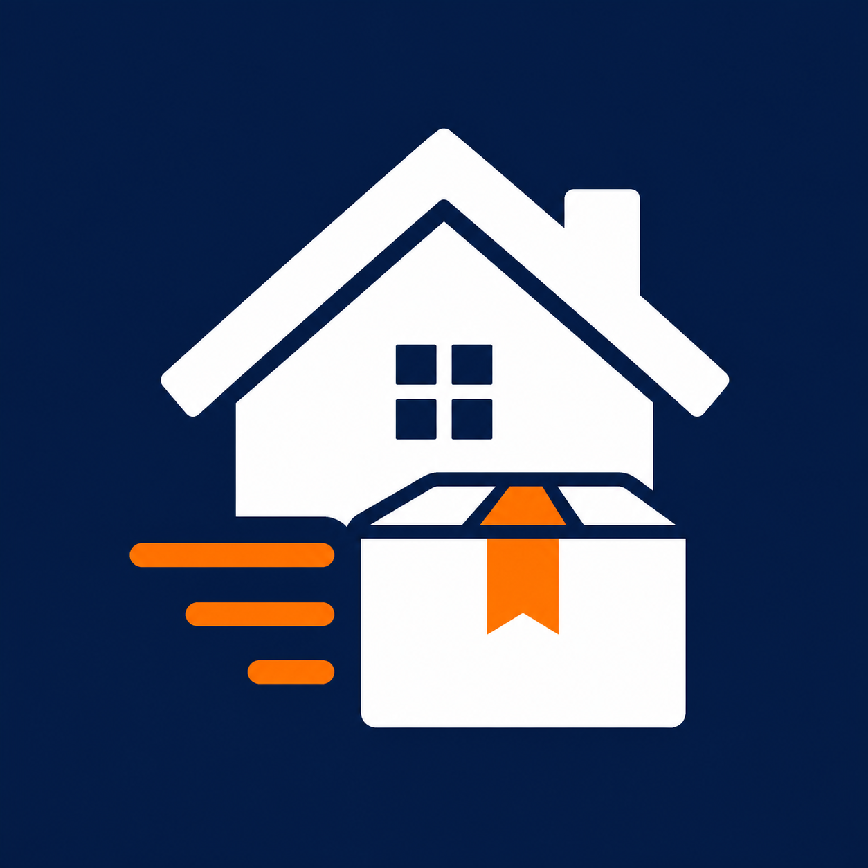 Home delivery icon